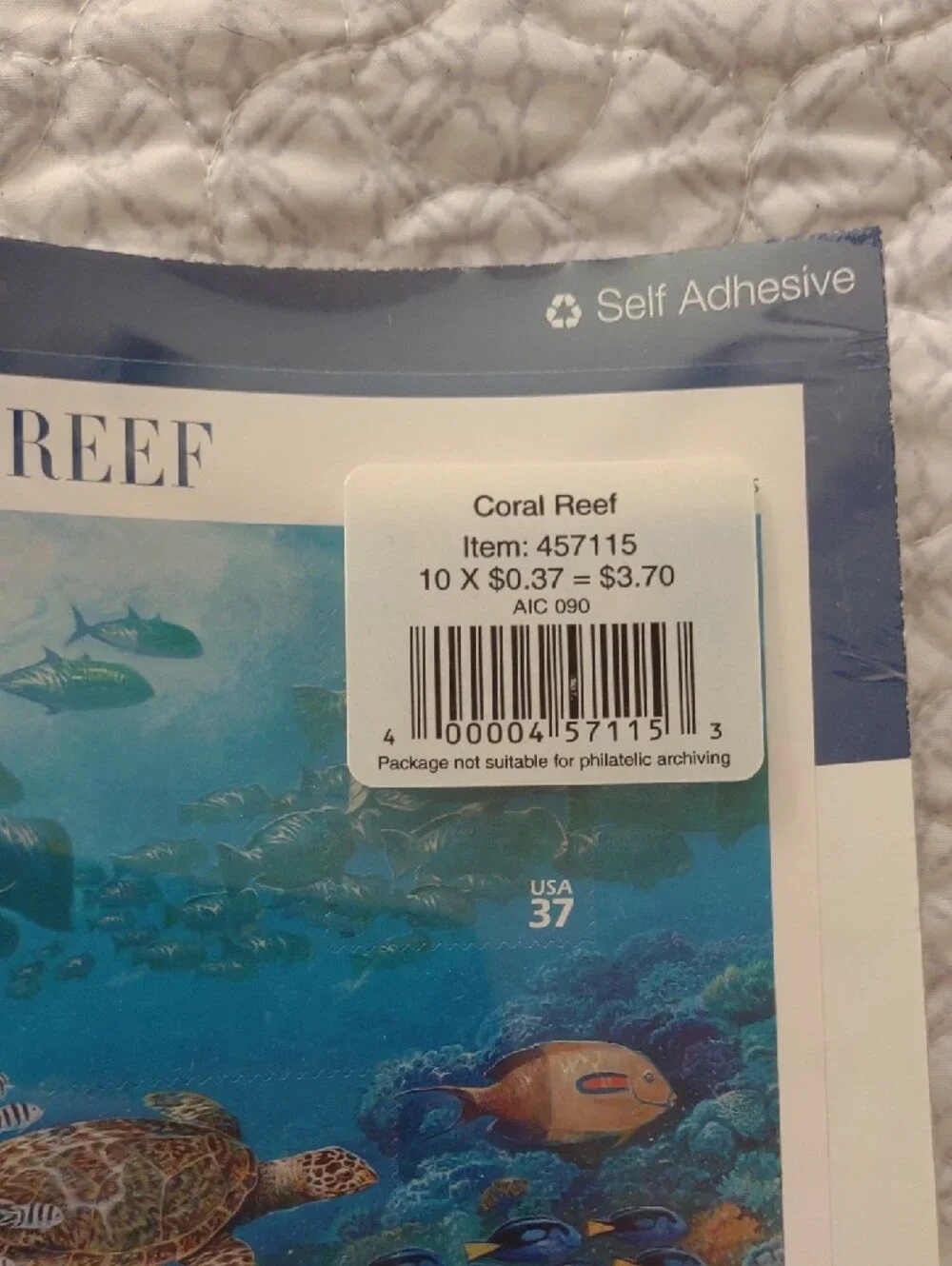 First Powered Flight & Pacific Coral Reef Fish Stamps